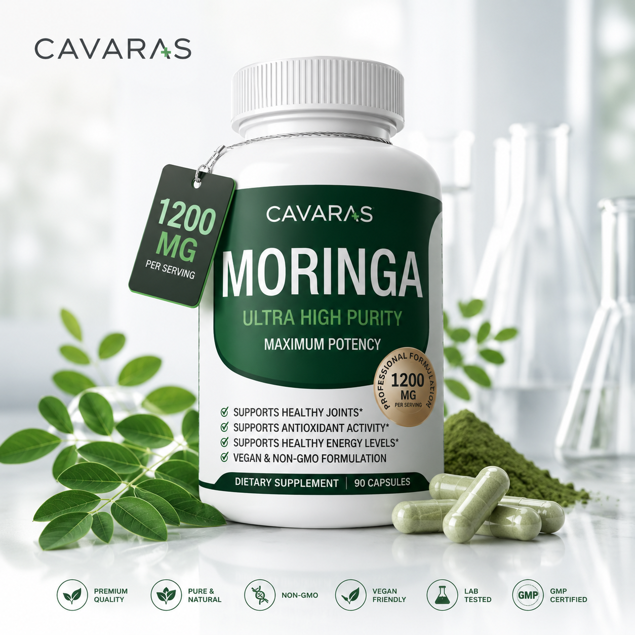 CAVARAS Moringa Capsules