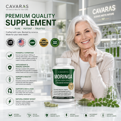 CAVARAS Moringa Capsules