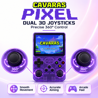 CAVARAS PIXEL - Retro Games Console