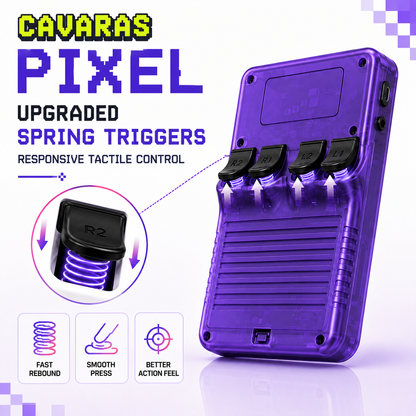 CAVARAS PIXEL - Retro Games Console